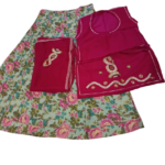 Satin Silk Kasturi Rajputi Poshak
