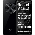 Redmi A4 5G (Starry Black, 4GB RAM, 128GB Storage) | Global Debut SD 4s Gen 2 | Segment Largest 6.88in 120Hz | 50MP Dual Camera | 18W Fast Charging Visit the Redmi Store