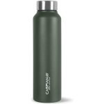 Caspian Astra Stainless Steel Water Bottle 1 ltr (Litre) for Fridge, Home, Office, School, Gym-Ideal for Adults, Men, Women, Kids, Boys, Girls-1000ml Leakproof, Rust free, Eco-Friendly, Military Green