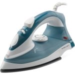Bajaj MX 3 Neo Steam Iron | 1250 Watts Power For Faster Ironing | Vertical & Horizontal Ironing | Spray Function | Anti-Bacterial & Non-Stick Soleplate Coating | 2-Yr Warranty By Bajaj 【Blue】