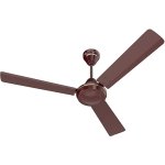 Bajaj Robusta 12S1 1200MM 1 Star Rated Ceiling Fans For Home | BEE Stars Rated Energy Efficient Ceiling Fan | Surgeprotekt Motor | 2 Years Warranty 【Base Brown】