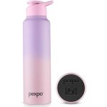 PEXPO Craft Pro 1000 ISI Certified Stainless Steel Sports/Fridge Water Bottle with Sipper Cap, 950ml, Purple-Pink Ombre |Eco friendly | BPA Free | Water Bottle for Office, Gym, School, Yoga