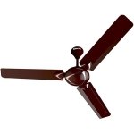 Bajaj Glide EE 1200MM (48") Ceiling Fans For Home | BEE Star Rated Energy Efficient Ceiling Fan | Rust Free Coating | Unique Chrome Plated | Designer Fan | Highspeed | 2-Yr Warranty 【Classy Red Wine】