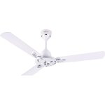 Bajaj Novella EE 1200MM Premium & Designer Ceiling Fans For Home | BEE Star Rated Energy Efficient | 1 Star Rated | Bye-Bye Dust Easy Clean | High Speed Ceiling Fan | 2-Yrs Warranty 【Serene White】