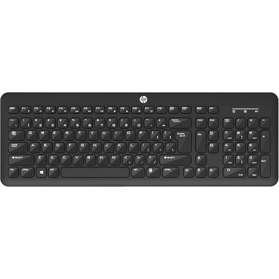 HP K260 Wireless Keyboard/Quick/Comfy/Accurate/Plug and Play/Led Indicators,Black