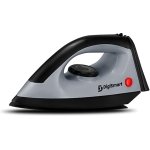 DIGISMART 1150W Lancer Light Weight Dry Iron, Wrinkle Free Ironing, Non Stick Teflon Coated, Swivel Chord, Over Heat Saferty, ISI Marked, Shock Resistant ABS body, Ergonomic Handle - 1 Year warranty