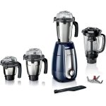 Bosch TrueMixx Pro Mixer Grinder MGM8842DIN 1000 W 4 Jars, Dark Blue