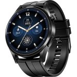 boAt Chrome Horizon, Video Watch Faces, 1.51” AMOLED Display, HRV & VO2 Max, Auto-Activity Detection, ASAP Charge, Advanced Bluetooth Calling, IP68, HR & SpO2 Monitor Smart Watch(Midnight Black)