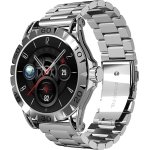 boAt Luxury Smart Watch Enigma Orion w/ 1.39”(3.53 cm) HD Display, Functional Crown, Bluetooth Calling, Metal Body, Activity Tracker, Upto 7 Days Battery, Smart Watch for Men & Women(Metallic Silver)