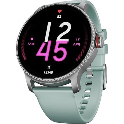 boAt Lunar Discovery w/ 1.39" (3.5 cm) HD Display, Turn-by-Turn Navigation, DIY Watch Face Studio, Bluetooth Calling, Emergency SOS, QR Tray, Smart Watch for Men & Women(Mint Green)