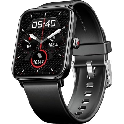 boAt Wave Call 2 with 1.83” HD Display, Advanced BT Calling, Functional Crown, Cloud & Custom Watch Faces, Multiple Sports Modes, IP67, HR, Sleep & SPO₂ Monitor Smart Watch(Midnight Black)