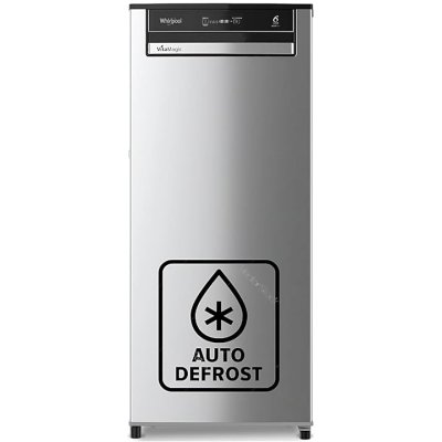 Whirlpool 192 L 3 Star Vitamgic Pro Inverter Direct-Cool Single Door Refrigerator (215 VMPRO PRM 3S INV STEEL-Z, Auto Defrost Technology,