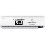 Samsung 1.5 Ton 5 Star (5-in-1 Convertible Cooling, AR18CYNZABE, Stabilizer Free Operation, Copper, Inverter Split AC, White