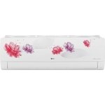 LG 1.5 Ton 5 Star, Wi-Fi, Energy Manager+, DUAL Inverter Split AC (Copper, AI+ Convertible 6-in-1, Diet Mode+, 4 Way Swing, HD Filter with Anti-Virus Protection, US-Q19FWZE, White Floral)