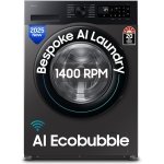 Samsung 12 kg, 5star, AI Ecobubble, Super Speed, Wi-Fi, Hygiene Steam with Inbuilt Heater, Digital Inverter, Fully-Automatic Front Load Washing Machine (WW12DG5B24AXTL, Inox)