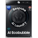 Samsung 12 kg, 5 Star, AI Control, Super Speed, Wi-Fi, Hygiene Steam with Inbuilt Heater, Digital Inverter, Fully-Automatic Front Load Washing Machine (WW12DB8B54GBTL, Black)