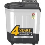 Whirlpool 6.5 Kg 5 Star Magic Clean Semi-Automatic Top Loading Washing Machine (MAGIC CLEAN 6.5 GREY, 4 Year Comprehensive Warranty, 1400 RPM Motor, 5 Year Motor Warranty)