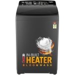 Whirlpool 9 Kg 5 Star BloomWash Royal Plus Fully Automatic Top Load Washing Machine (BW ROYAL PLUS H 9 KG GREY 10YMW with In-Built Heater)