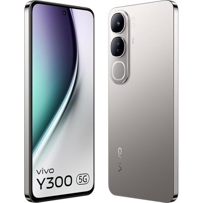Vivo Y300 5G (Titanium Silver, 8GB RAM, 128GB Storage) with No Cost EMI/Additional Exchange Offers