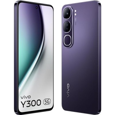 Vivo Y300 5G (Phantom Purple, 8GB RAM, 128GB Storage) with No Cost EMI/Additional Exchange Offers