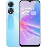 Oppo A78 5G (Glowing Blue, 8GB RAM, 128 Storage) | 5000 mAh Battery with 33W SUPERVOOC Charger| 50MP AI Camera | 90Hz Refresh Rate | with No Cost EMI/Additional Exchange Offers