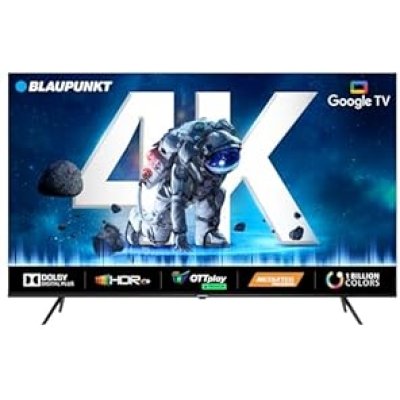 Blaupunkt 126 cm (50 inches) Cyber Sound G2 Series 4k Ultra HD LED Google TV 50CSGT7022 (Black)