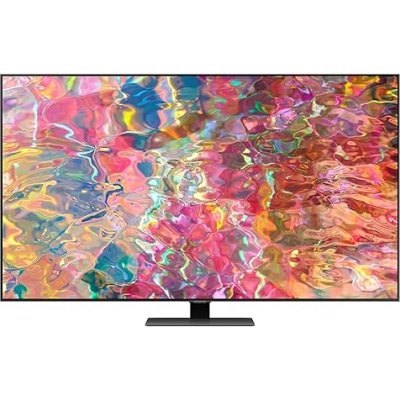 Samsung 138 cm (55 inches) 4K Ultra HD Smart QLED TV QA55Q80BAKLXL (Carbon Silver)