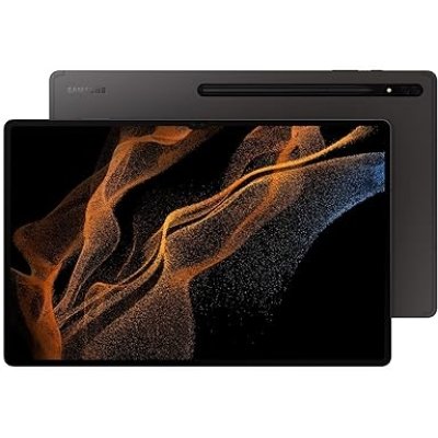 Samsung Galaxy Tab S8 Ultra 37.08 cm (14.6 inch) sAMOLED Display, RAM 12 GB, ROM 256 GB Expandable, S Pen in-Box, Wi-Fi+ 5G Tablet, Graphite