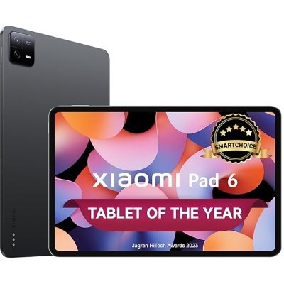 Xiaomi Pad 6 [Smartchoice]| Qualcomm Snapdragon 870| Powered by HyperOS |144Hz Refresh Rate| 8GB, 256GB| 2.8K+ Display (11-inch/27.81cm) Tablet| Dolby Vision Atmos| Quad Speakers| Wi-Fi| Gray