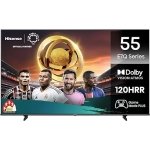 Hisense 139 cm (55 inches) E7Q Series 4K Ultra HD Smart QLED TV 55E7Q (Black)