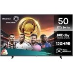 Hisense 126 cm (50 inches) E7Q Series 4K Ultra HD Smart QLED TV 50E7Q (Black)