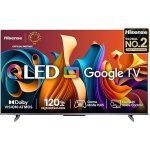Hisense 126 cm (50 inches) Q6N Series 4K Ultra HD Smart Google QLED TV (Grey)