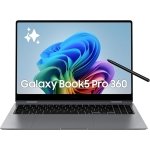 Samsung Galaxy Book5 Pro 360| Intel Evo Core Ultra 7 256V| Built-in AI| 16" (40.6cm) Touchscreen 2-in-1 Dynamic AMOLED 2X 120Hz| 500 Nits (16GB/512GB SSD/Intel Arc/Win11/MSO'21/Gray/1.69kg)|With S-Pen