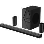 boAt Aavante Bar 3600/3500, 500W Signature Sound,5.1CH, Wall Mountable Design, Bass & Treble with Master Remote Control, Bluetooth Sound Bar, Home Theatre Soundbar Speaker (Premium Black)