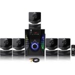 TRONICA Version: 4 Ace Series 5.1 Home Theater System with Bluetooth/PenDrive/Fm/TV/Aux Support with Remote & LED Spectrum
