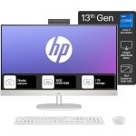 HP All-in-One PC 13th Gen Intel Core i7 27 inch(68.6cm) FHD 16GB RAM, 1TB SSD, Intel UMA Graphics, HP 710 White Wireless Keyboard and Mouse Combo (Win 11, MSO 21, Shell White, 6.72 Kg) 27-cr0403in