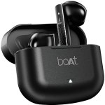 boAt Airdopes 91 Prime, 45HRS Battery, 13mm Drivers, Metallic Finish, Low Latency,ENx Tech, Fast Charge, v5.3 Bluetooth TWS in Ear Earbuds Wireless Earphones with mic (Midnight Black)