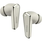 Noise Buds N1 in-Ear Truly Wireless Earbuds with Chrome Finish, 40H of Playtime, Quad Mic with ENC, Ultra Low Latency(up to 40 ms), Instacharge(10 min=120 min), BT v5.3(Calm Beige)