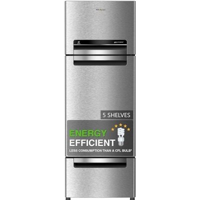 Whirlpool 215 L Frost Free Triple-Door Refrigerator [FP 223D PROTTON ROY RADIANT STEEL(Z) ]