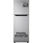 Samsung 236 L, 2 Star, Digital Inverter, Frost Free Double Door Refrigerator (RT28C3032GS/HL, Gray Silver)