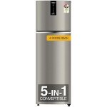 Whirlpool 327 L 3 Star Convertible Frost Free inverter Double Door Refrigerator (IF INV 375 ILLUSIA STEEL(3S) CONV-TL)