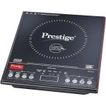Prestige PIC 3.1 V3 2000 Watts Induction Cooktop | Black |Automatic Whistle Counter | Touch Panel | Indian Menu Options | Voltage Regulator | Automatic Keep Warm Function