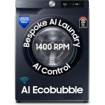 Samsung 9 kg, 5 Star, AI Control, AI Ecobubble, Super Speed, Wi-Fi, Hygiene Steam with Inbuilt Heater, Digital Inverter, Fully-Automatic Front Load Washing Machine (WW90DG6U24ASTL, NAVY)