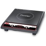 Prestige Xpress 1200W Induction Cooktop with Ceramic Plates, Black