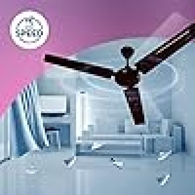 Crompton SUREBREEZE SEA SAPPHIRA 1200 mm Ceiling Fan for Home | BEE Star Rated Energy Efficient Fan | Superior Air Delivery | HighSpeed | 2 Years Warranty | (Lustre Brown), Pack of 1