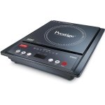 Prestige Spark 1200 W Induction Cooktop(Unique Dual Heat Sensors, Power Saving Technology, Indian Menu Options, Black)