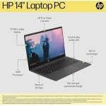 HP 14 (2025), AMD Ryzen 5 7520U Quad Core - (8 GB/512 GB SSD/AMD Radeon Graphics/Windows 11 Pro) Thin and Light Business Laptop/14.0" HD Display/Ash Grey/1.36 kg/MS Office 2021