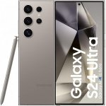 Samsung Galaxy S24 Ultra 5G AI Smartphone with Galaxy AI (Titanium Gray, 12GB, 256GB Storage), Snapdragon 8 Gen 3, 200 MP Camera with ProVisual Engine and 5000mAh Battery