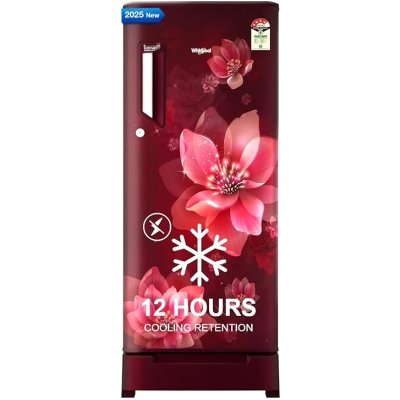 Whirlpool 192 L 4 Star Direct-Cool Single Door Refrigerator with Base Drawer (215 IMPC ROY 4S Wine Mulia-Z)