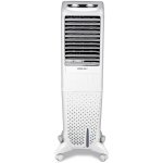 Bajaj TMH35 35L Tower Air Cooler with DuraMarine Pump (2-Yr Warranty by Bajaj), Ice Chamber, Anti-Bacterial Hexacool Master, Typhoon Blower Technology, Portable AC, White Air Cooler for Home